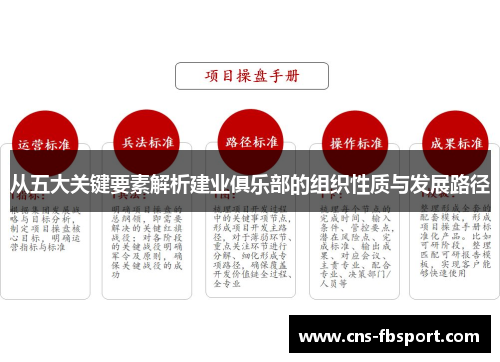 从五大关键要素解析建业俱乐部的组织性质与发展路径 从五大关键要素解析建业俱乐部的组织性质与发展路径