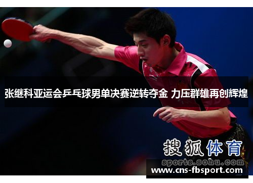 张继科亚运会乒乓球男单决赛逆转夺金 力压群雄再创辉煌 张继科亚运会乒乓球男单决赛逆转夺金 力压群雄再创辉煌